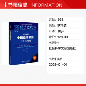 2021年中国经济形势分析与预测 2021版 社会科学文献出版社 正版书籍 新华书店旗舰店文轩官网