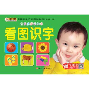 看图识字/宝贝多彩认知书 崔钟雷 正版书籍 新华书店旗舰店文轩官网 黑龙江美术出版社