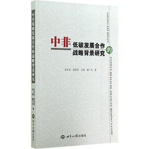 中非低碳发展合作的战略背景研究 张永宏 世界知识出版社 正版书籍 新华书店旗舰店文轩官网