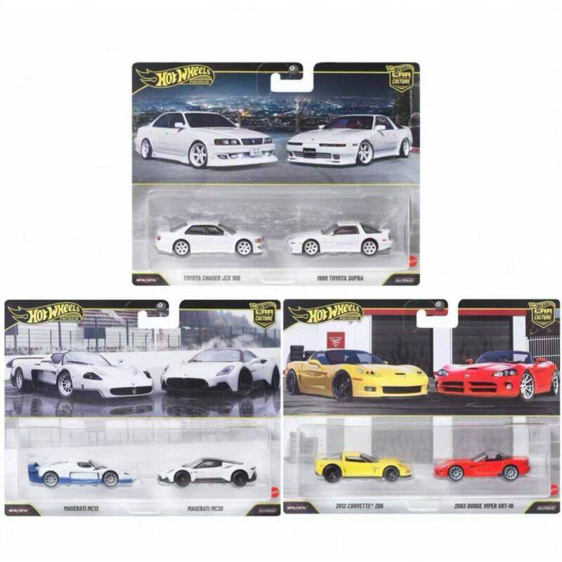 Hot Wheels Hbl96 Car Culture Twin Pack 26W Maserati Toyota Python Hotwheels