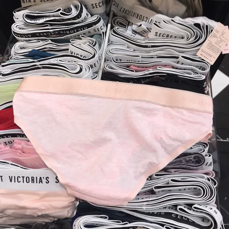 [5 328] Хороший покупатель кошки дома Victoria's Secret против письма талии треугольник все включено женские трусики