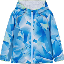 (Same style in shopping malls) Xtep Childrens Clothing Childrens Jackets 2024 Spring New Boys Tops Spring Sportswear