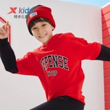 Xtep, летняя одежда, осенняя детская толстовка с капюшоном, спортивный весенний комплект, подходит для подростков, в американском стиле