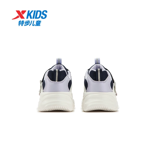 Xtep, детские туфли для отдыха, милая спортивная обувь на липучке, нескользящие коньки с амортизацией, осенние, тренд сезона