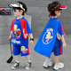 Ultraman Zero Costume for Boys, Summer Outfit, Children's Spider-Man Cape, Cosplay, Children's Day Performance Costume for Girls