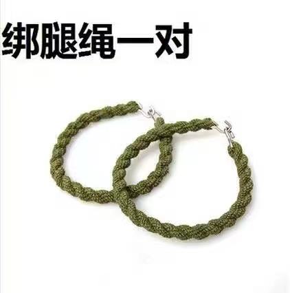 CQB tied leg rope tied leg with bunch pants with bunches pants rope wearing boot pants leg tightness rope outdoor riding tie-leg rope