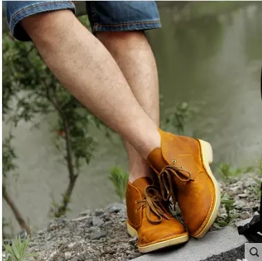 C Q B Martin boots low-top short men's British short boots casual work clothes shoes leather boots sports boots casual shoes