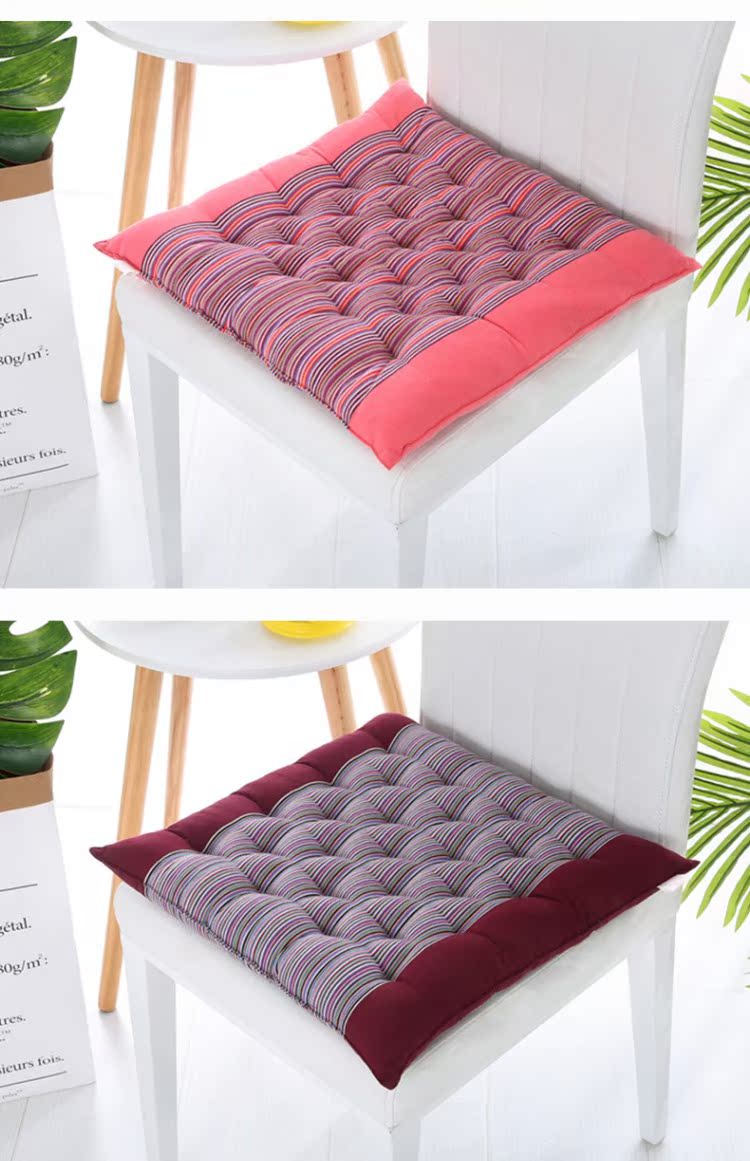 Cũ vải thô học sinh phân bông đệm đệm dày đệm đệm sofa đệm văn phòng đệm bàn ăn tấm trải ghế sofa