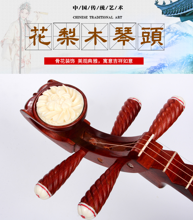 Nhạc cụ trẻ em người lớn mới bắt đầu luyện tập thử chơi chuyên nghiệp bán hàng trực tiếp tại nhà máy - Nhạc cụ dân tộc đàn bầu