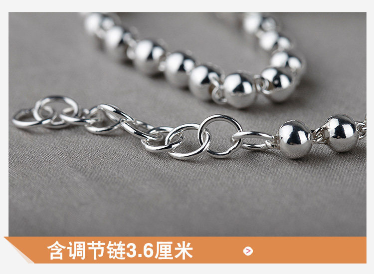 Bracelet de cheville Femme      en Argenterie - Ref 3103604 Image 26