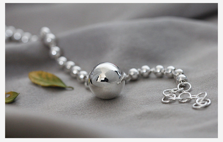 Bracelet de cheville Femme      en Argenterie - Ref 3103604 Image 13