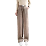 Распродажа бренда ~ счетчики сняты с производства. Новые широкие брюки 2025 года для женщин с высокой талией и бархатом на зиму.