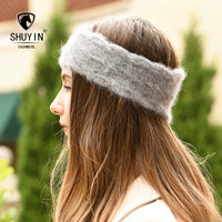 Mới cashmere rộng tay đan headband băng tóc ấm yếm dày tai bảo vệ cổ đường phố mùa đông hoang dã mua khăn phượt