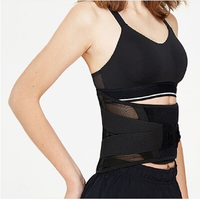 专业健身腰带钢板护腰带运动训练专用