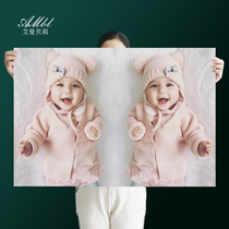 Baby poster photo Dragon and Phoenix baby pictorial Cute and beautiful baby pregnant woman pregnancy and prenatal education big picture wall sticker art