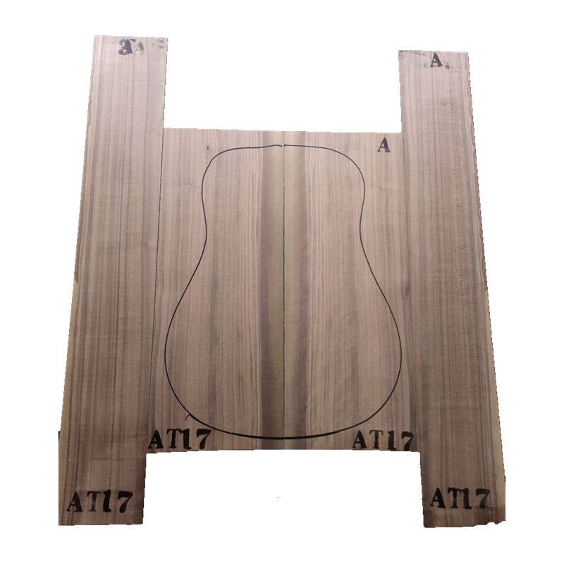 Blackwalnut North American black walnut A-class guitar full-board guitar on the back side of the board to make materials macro