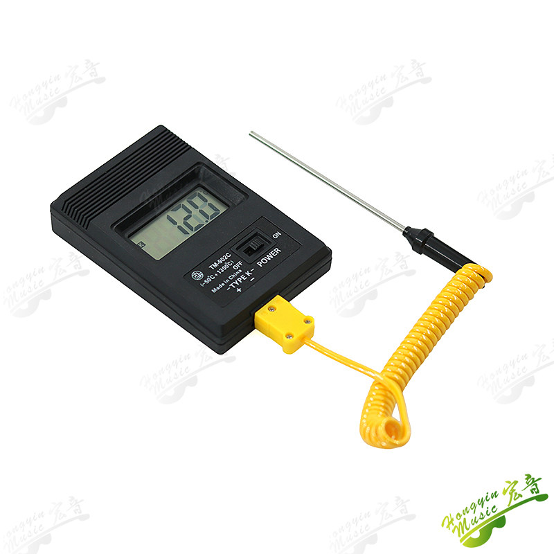 High-precision thermometer thermometer handheld portable industrial digital display electronic thermometer musical instrument repair tool
