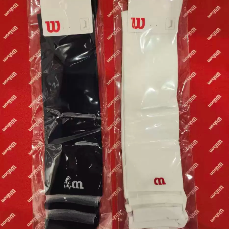 (in Stock, Shipped Within 24 Hours) Wilson Tennis Bow-Tie Socks, Long Socks, White Socks, Sports Socks (in Stock, Shipped Within 24 Hours) Wilson Tennis Bow-Tie Socks, Long Socks, White Socks, Sports Socks