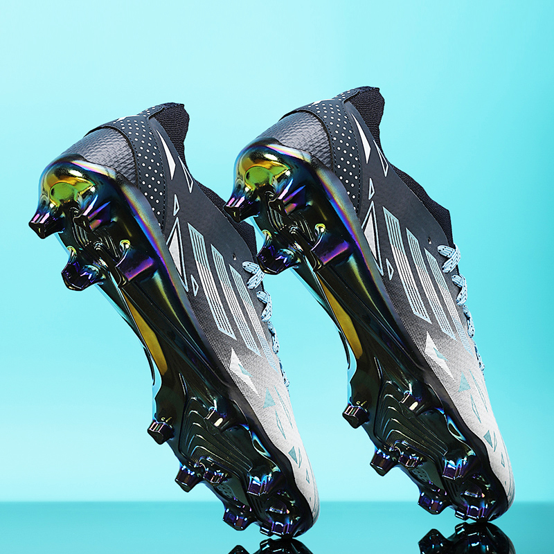 New Messi Football Shoes for Men, Women, Children, Students, Tf Cleats, Adult Long Spikes, Grass, Falcon F50, Competition Training