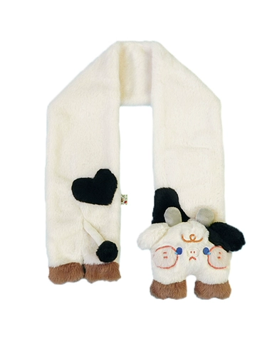 Оригинальный милый японский шарф, удерживающий тепло универсальный зимний аксессуар