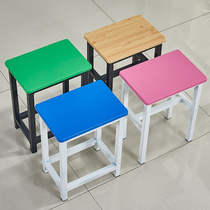 Folding stool thickened student stool school stool stools and other stools plastic steel stool color stool square stool long bench round stool