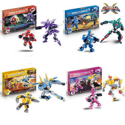 【5.1秒杀！】迷你特工队正版积木1盒