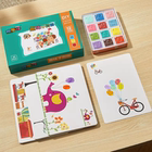 儿童手指印天使画画图册幼儿园手掌点画玩具印泥绘画工具颜料无害