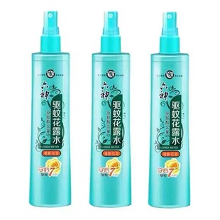 【官方正品】六神花露水180ml×3瓶