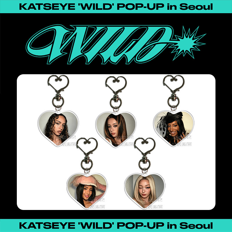 Katseye Peripheral Mini Series 3 Wild Pendant Korean Limited Keychain Manon Jung Yoon-Jae Megan Katseye Peripheral Mini Series 3 Wild Pendant Korean Limited Keychain Manon Jung Yoon-Jae Megan