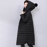 Mỏng xuống áo khoác mỏng nhẹ vừa chiều dài của phụ nữ Hàn Quốc 2017 mùa đông mới của Hàn Quốc phiên bản của cơ thể sửa chữa làn sóng áo khoác thời trang mỏng