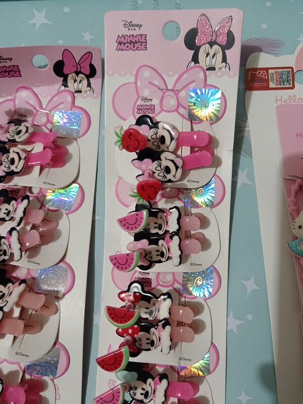 Disney Cute Rocking Hair Clips (a Pair) (Free Shipping for Orders over 29)
