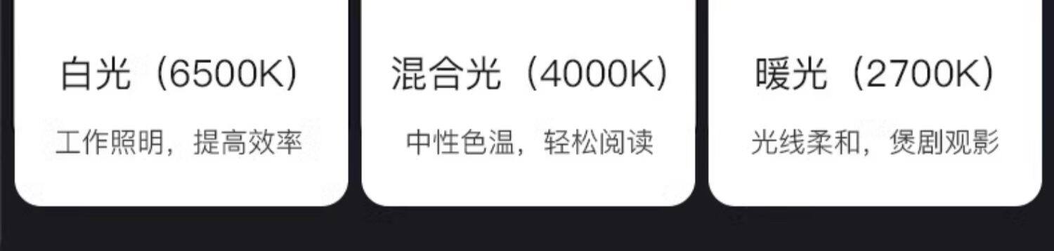 屏幕灯 tcl照明 屏幕挂灯屏幕灯台式显示器电竞防反光电脑灯挂屏灯