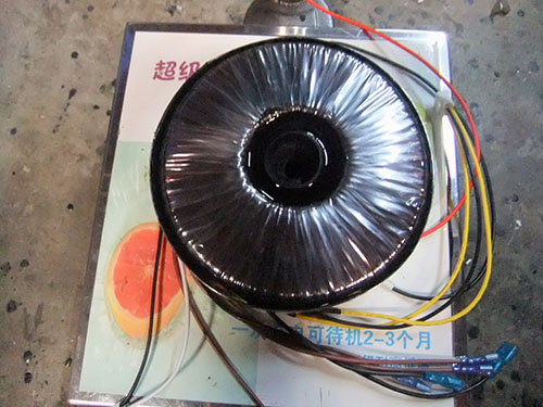500W 500W ring transformer 2D-2 Two sets of double 60V 2A