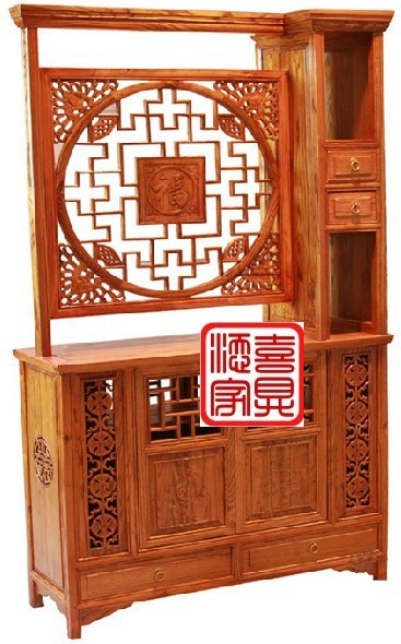 Ming và Qing Triều Đại cổ điển Trung Quốc đồ nội thất cổ tinh khiết gỗ rắn Fu từ khắc cửa sổ phòng cửa sổ màn hình phân vùng lưu trữ tủ hiên