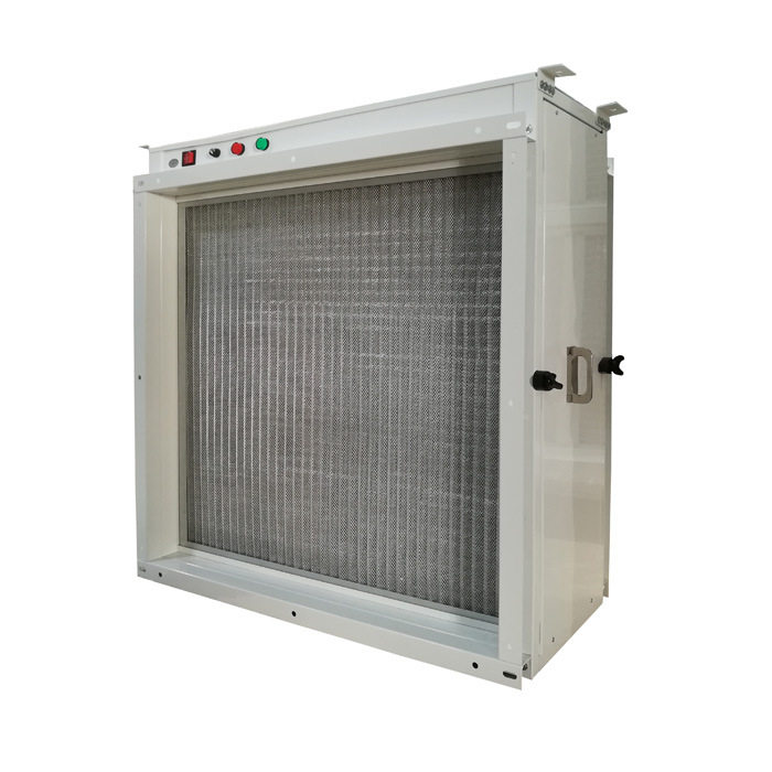 Dongguan Metro Station Air Duct Electronic Dust Blower Electrostatic Dust Purification Factory Fresh Air Purification and Dust Removal