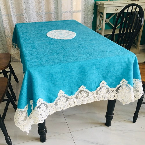 Сплошная ткань ткань, хлопок и тяжелый вышитый кружев