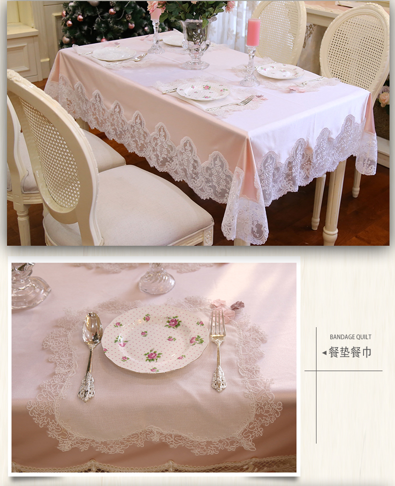 New Châu Âu ánh sáng sang trọng xe xương ren bên bàn khăn trải bàn placemat cà phê vải vải khăn trải bàn bảng cờ tròn khăn trải bàn văn phòng