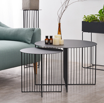 Nordic coffee table creative furniture small apartment living room metal sofa side simple ins modern combination Tea Table Table