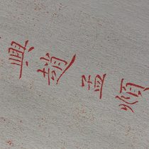 Zhao Mengxuan Xiao Kai Luo Shenfu 9 A4 rice paper inkjet printing red lettering on white background