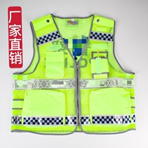  16 reflective vests construction vests safety suits night reflective clothing traffic security patrol riding driving school customization