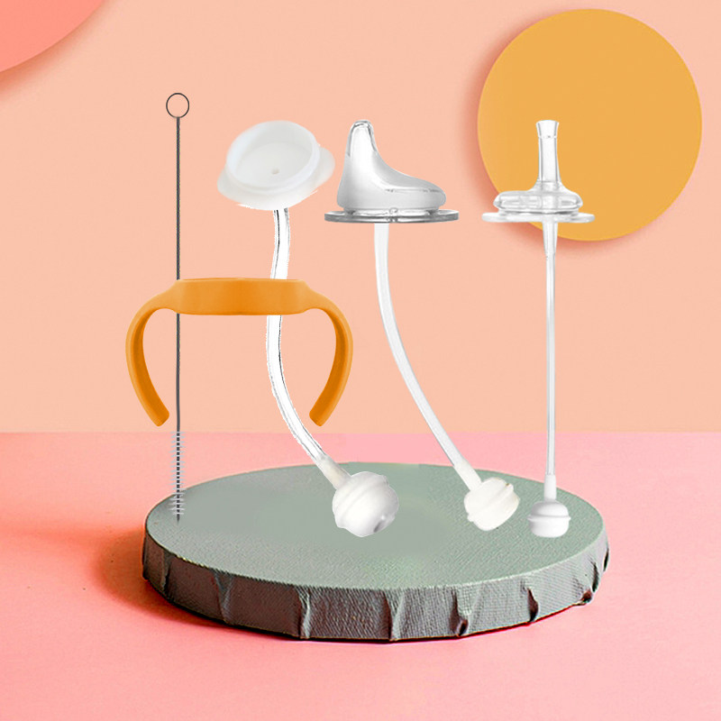 Shellfish bottle accessories Xirui Tong with Shellfish bottle straw handle Shellfish handle bottle conversion straw cup