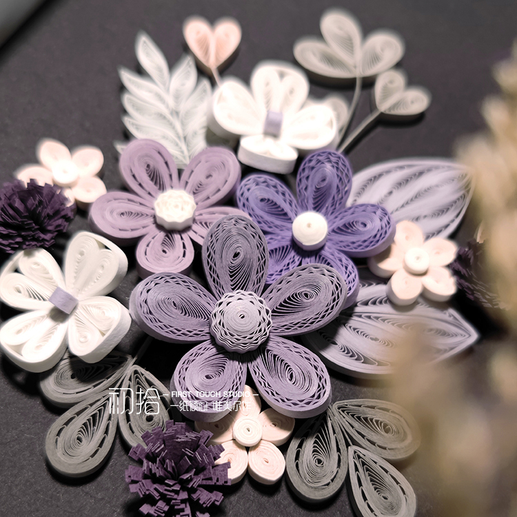 Beginner's DIY Paper Quilling Material Kit 3mm Dandy Paper with Video Tutorial for Beginners Beginner's DIY Paper Quilling Material Kit 3mm Dandy Paper with Video Tutorial for Beginners