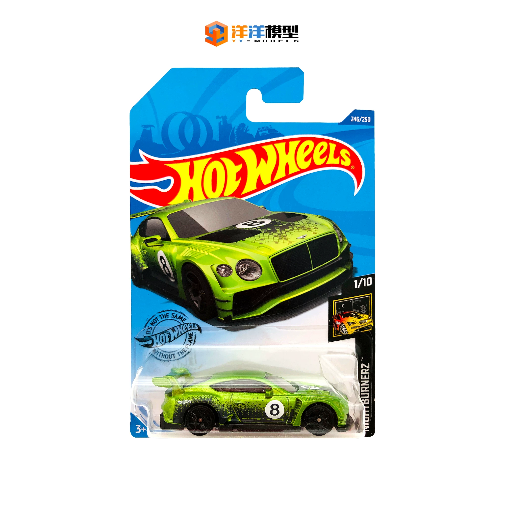 Зеленые Hot Wheels, масштаб 1:64