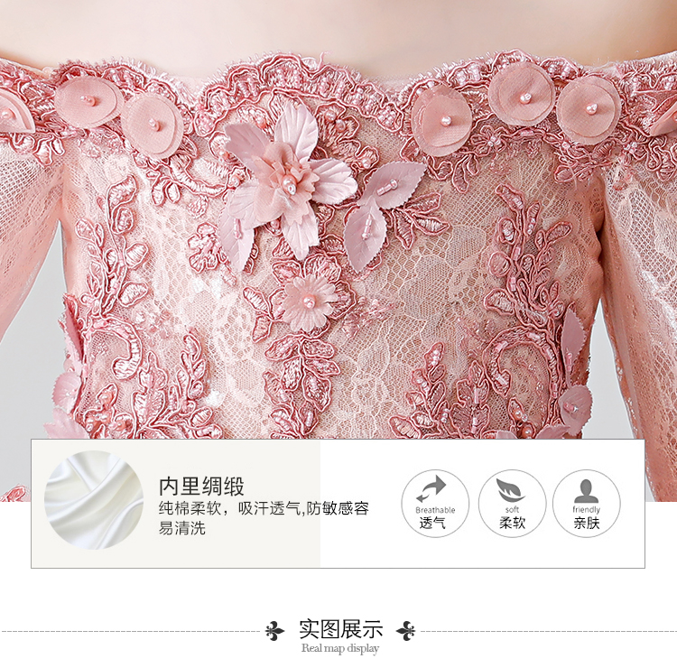 Váy bé gái công chúa váy fluffy sợi mùa thu và mùa đông hoa cô gái dài tay đầm dạ hội váy đầm cho be gái 14 tuổi