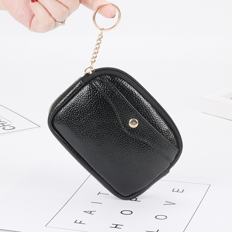 Fashion Short ZERO Money bag Card two-in-one pocketbag Mini small minimalist Mom Coins Bag Key Bag