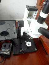 Transmission optical polarizer Eccentricity instrument Centering instrument Transmission polarizer microscope centering instrument for grinding and gluing