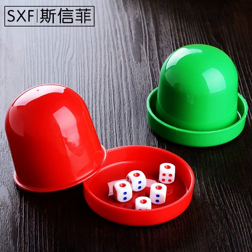 Dice Dice Cup Set Set Shake Color Cup Cup Cup Cup Cup Siete Bar Bar Night Shop Shue Cup с нижней частью