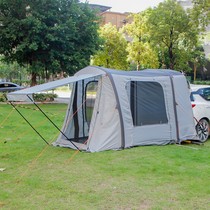 Self-driving outdoor camping free from the open automatic shade shade side side tent extending the tail tent of the sky curtain