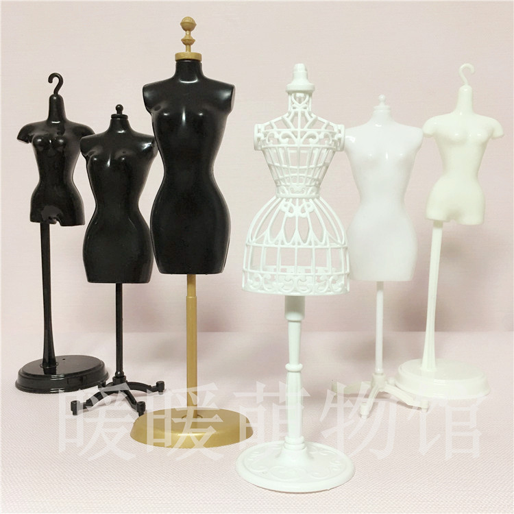 Small Cloth Doll BJD6 Sub-BJD6 Doll Clothes Dresses Show Rack Model Rack Humanoid Bench house swing pieces