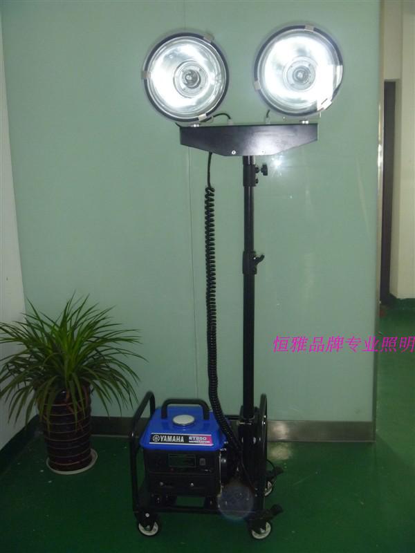 Marine king SFW6120 light lifting floodlight Mountain leaf generator 2X150W mobile lighting headlights